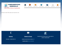 Tablet Screenshot of compuservicios.com.mx
